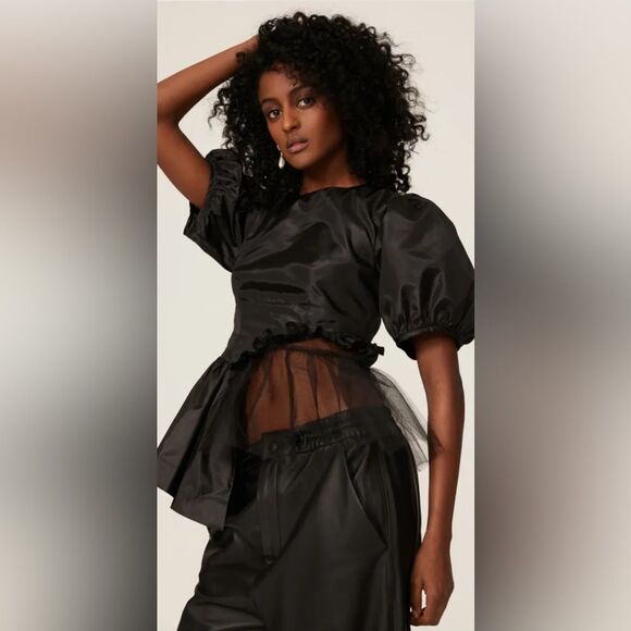 Sandy Liang Spoonbill Top Size 4 - Picture 5 of 7